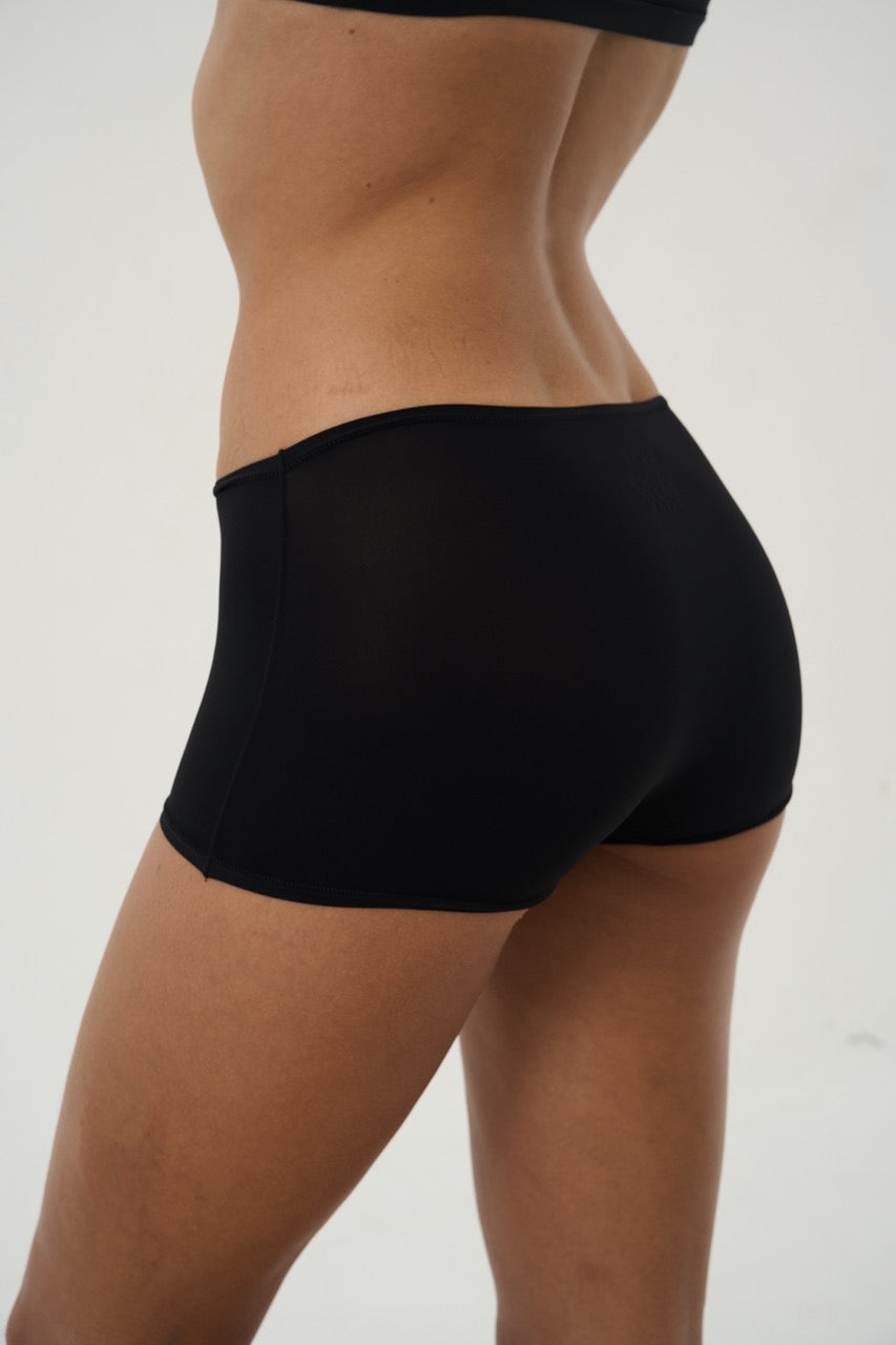 SEAMLESS SHORTS BLACK